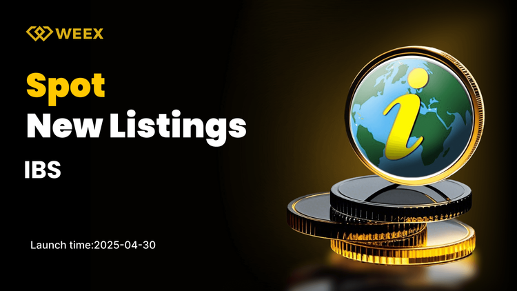 IBStoken (IBS) Debuts on WEEX Spot — IBS USDT Trading Pair Goes Live