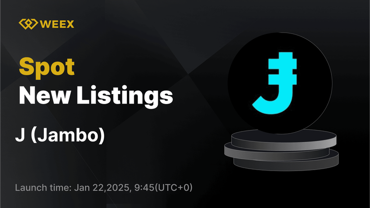 Jambo (J) New Listed y J USDT Trading en vivo en WEEX