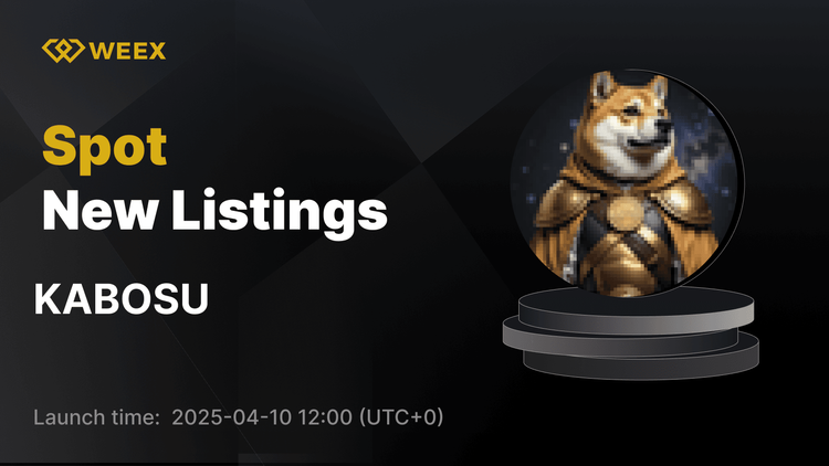 KABOSU (KABOSU) Joins WEEX Spot — KABOSU USDT Trading Now Live