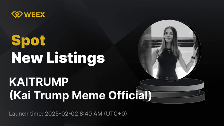 Kai Trump Meme Official (KAITRUMP) Debuts on WEEX – Trade Now with KAITRUMP USDT!