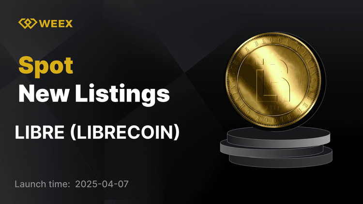 LIBRECOIN (LIBRE) Now Available on WEEX – LIBRE USDT Trading Open