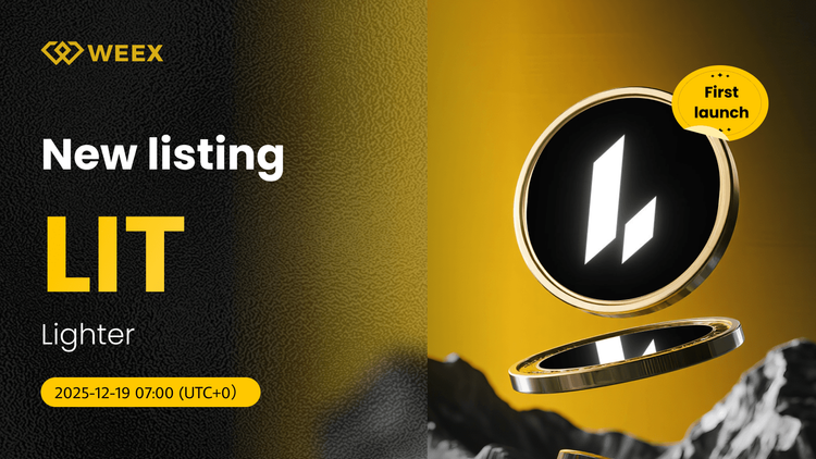 LIT USDT Live: Trade Lighter Coin on WEEX Spot