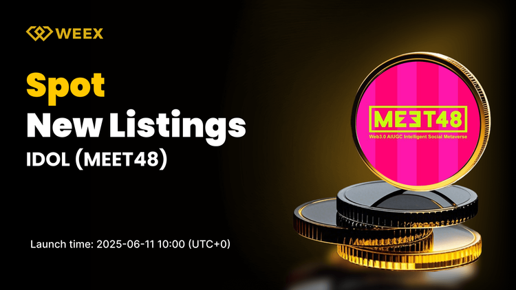 MEET48 (IDOL) Joins WEEX Spot Trading with IDOL USDT Pair