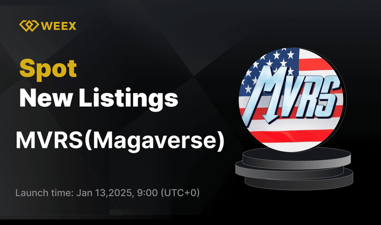 Megaverse (MVRS) Gets Listed on WEEX with MVRS USTD Spot Trading Pair Open