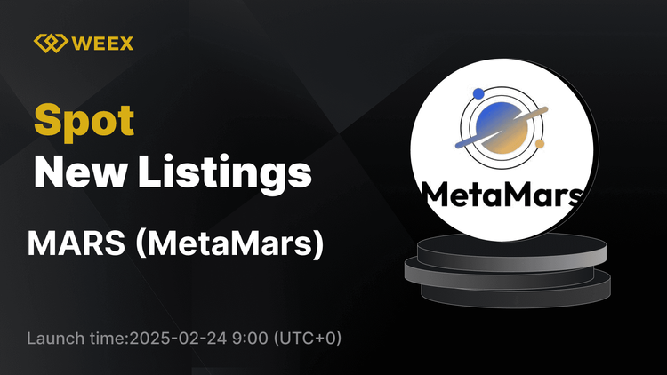 MetaMars (MARS) WEEX'te MARS USDT Çifti ile Spot İşlem için Listelendi