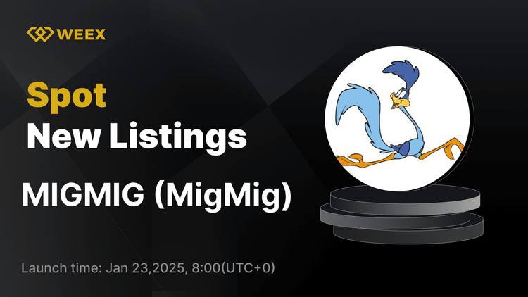 MigMig (MIGMIG) ahora cotiza en bolsa y el par de operaciones USDT de MIGMIG abre en WEEX