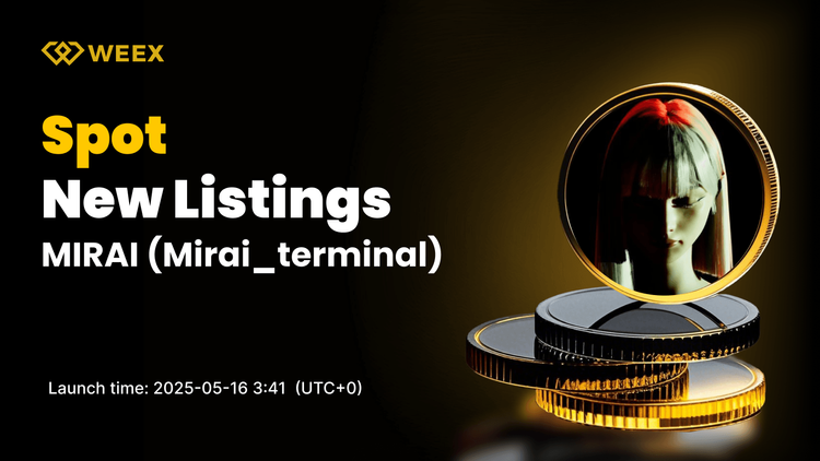 Mirai_terminal (MIRAI) to Be Listed on WEEX