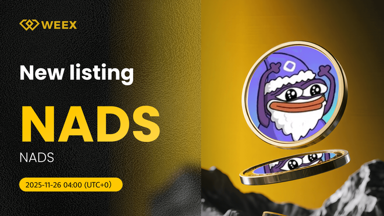 NADS USDT Pair ao vivo: NADS Coin Listado em WEEX