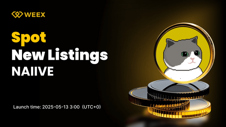 Naiive (NAIIVE) Debuts on WEEX Spot Market with NAIIVE USDT Trading Pair