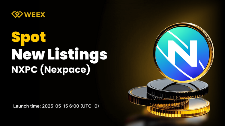 Nexpace (NXPC) to Go Live on WEEX Spot Market with NXPC USDT Trading Pair