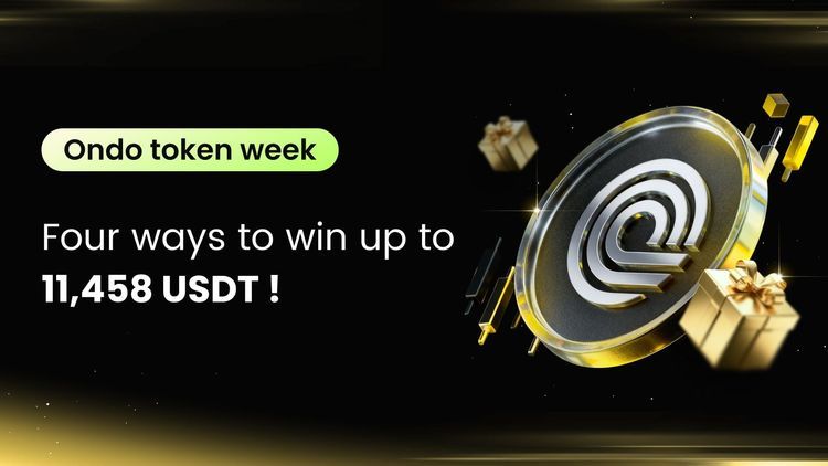 Ondo Tokenized Stock Week on WEEX Exchange: Trade to Win Up to 11,458 USDT from a 100,000 USDT Prize Pool