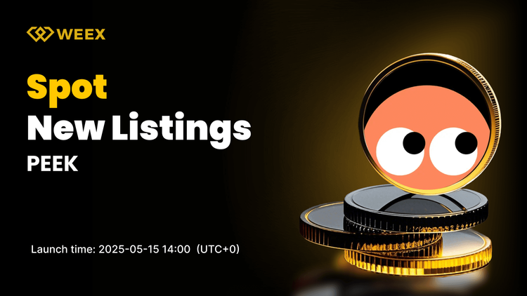 PEEK Gets Listed on WEEX Spot with PEEK USDT Trading Pair Launching