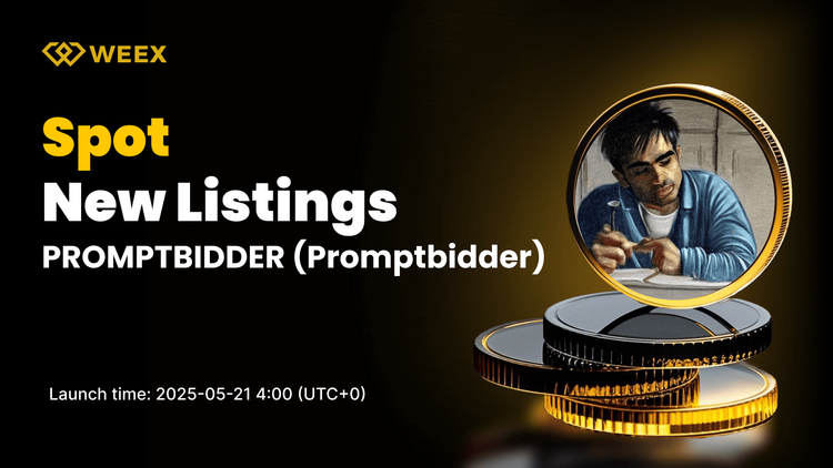PROMPTBIDDER USDT Will be Listed on WEEX Spot Trading