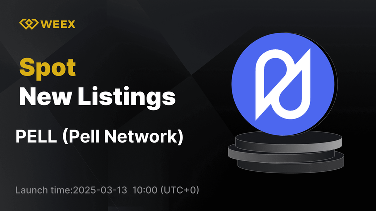 Pell Network (PELL) Gets Listed on WEEX with PELL USDT Pair Trading Now Open