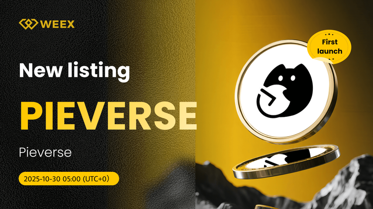 PIEVERSE USDT 在 WEEX 現貨上市: Pieverse Coin