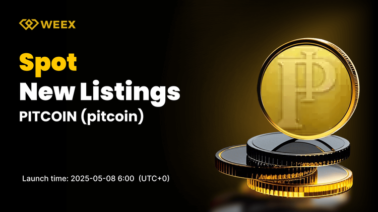 Pitcoin (PITCOIN) to Be Listed on WEEX Spot with PITCOIN USDT Pair Launching