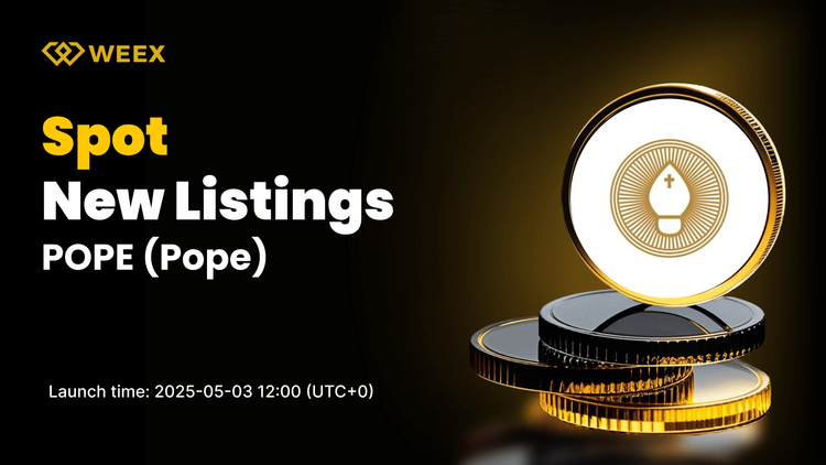 Pope (POPE) Now Listed on WEEX Spot – POPE USDT Pair Opens for Trading