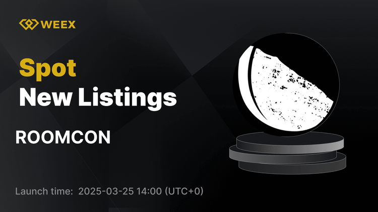 ROOMCON (ROOMCON) Now Live on WEEX Spot – ROOMCON USDT Trading Begins