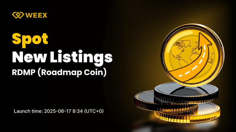 Roadmap Coin (RDMP) Lists on WEEX as RDMP USDT Spot Trading Pair Goes Live