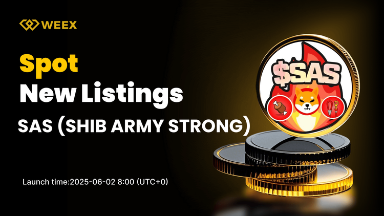 SHIB ARMY STRONG (SAS) Lands on WEEX