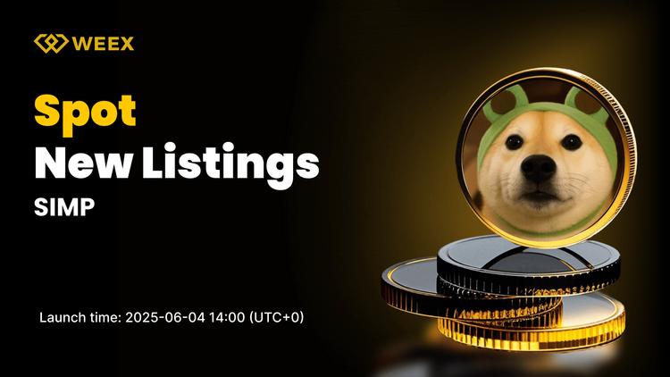 SIMP Token Now Live on WEEX — Start Trading SIMP USDT on June 4
