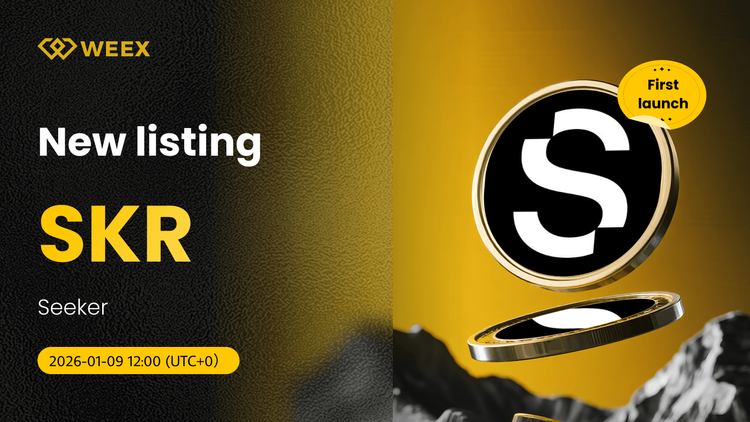 SKR USDT Artık Mevcut: Seeker Coin WEEX Spot'ta Listelendi