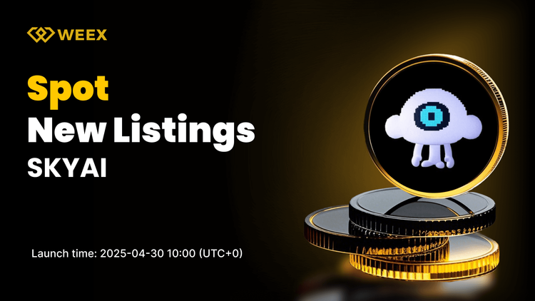SKYAI Debuts on WEEX Spot — Trade SKYAI USDT Pair Starting Soon