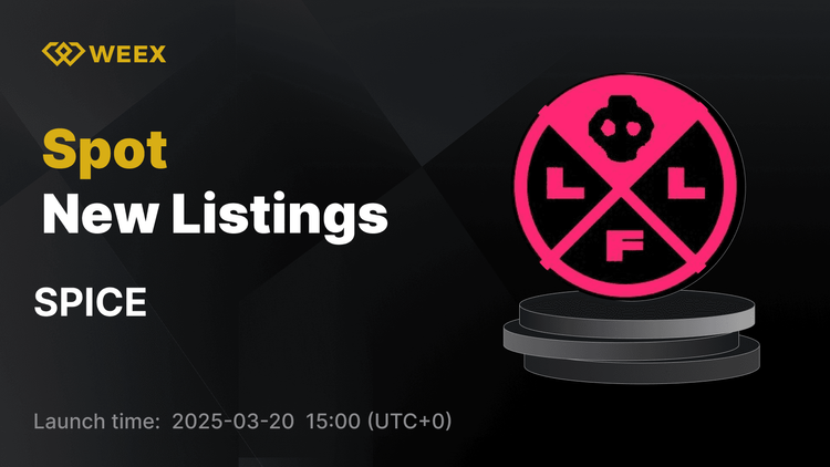 SPICE (SPICE) Now Listed on WEEX – SPICE USDT Trading Available