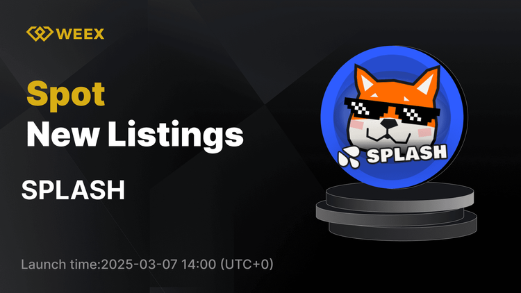 SPLASH USDT Spot Ticaret Çifti WEEX'te Listelendi
