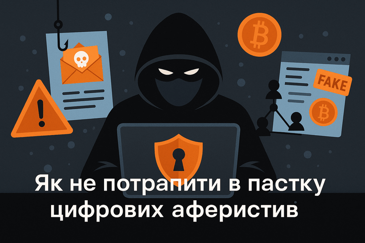Шахрайство з криптовалютою у 2025: як не потрапити в пастку цифрових аферистів
