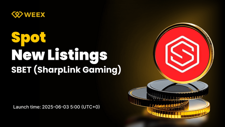SharpLink Gaming (SBET) to Launch on WEEX Spot