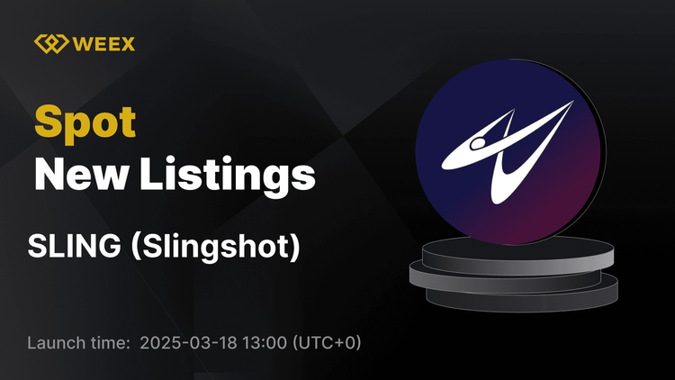 Slingshot (SLING) Now Live on WEEX Spot – Trade SLING USDT Today!