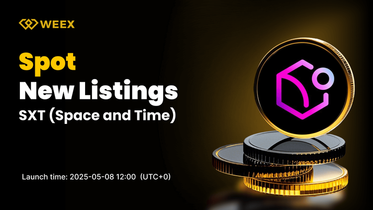 Space and Time (SXT) Set to Launch on WEEX with SXT USDT Trading Pair