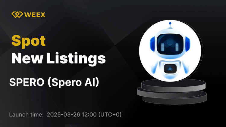 Spero AI (SPERO) Now Live on WEEX with SPERO USDT Trading