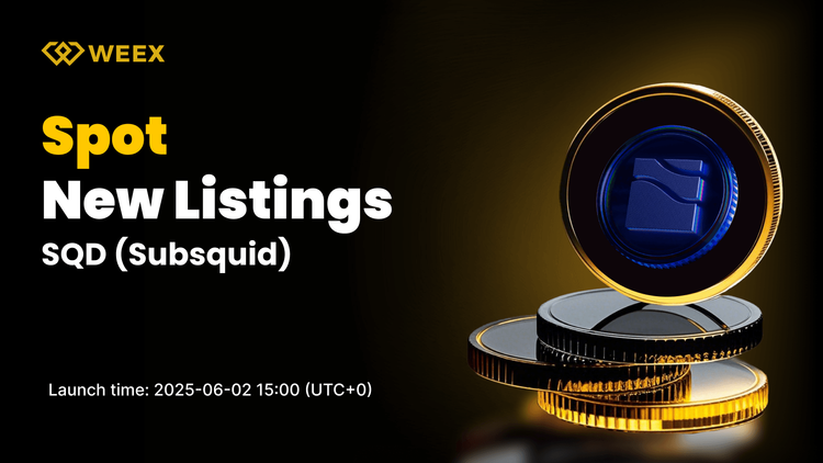 Subsquid (SQD) Gets Listed on WEEX Spot