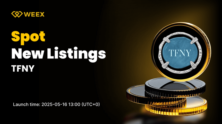 TFNY Will be Listed on WEEX Spot Trading
