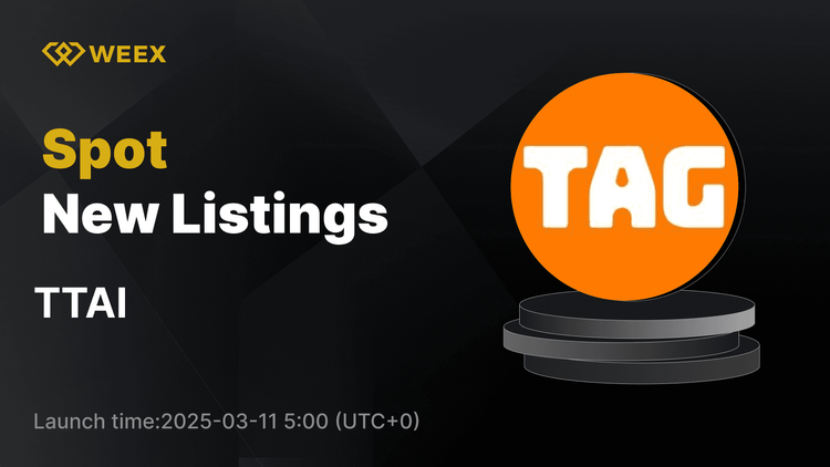 TTAI USDT Spot Trading Begins on WEEX