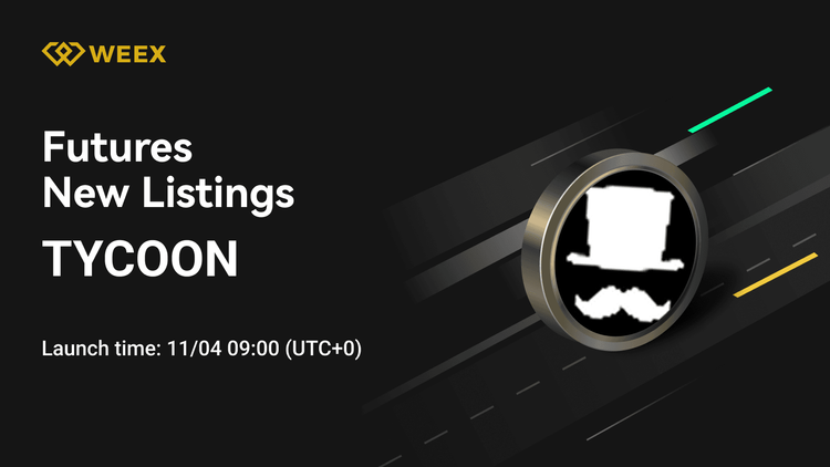 TYCOON USDT 永續合約在 WEEX 期貨上線