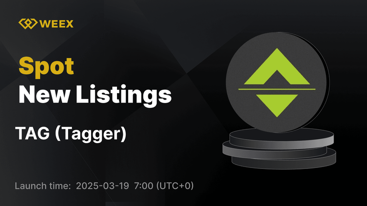 Tagger (TAG) Now Available on WEEX – Trade TAG USDT Today