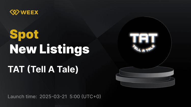 Tell A Tale (TAT) Now Listed on WEEX with TAT USDT Trading Open