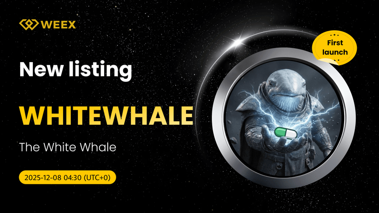 WHITEWHALE USDT Trading ao vivo no WEEX Spot