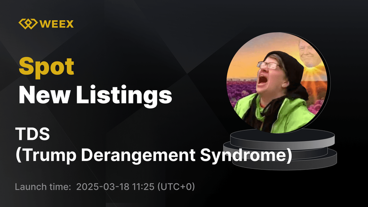 Trump Derangement Syndrome (TDS) Now Trading on WEEX – Explore TDS USDT Pair!