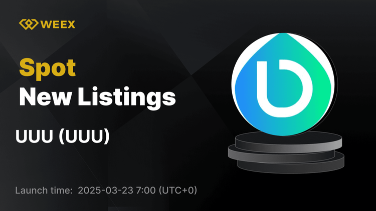 UUU (UUU) WEEX'te Listelendi - Şimdi UUU USDT ile İşlem Yapın!