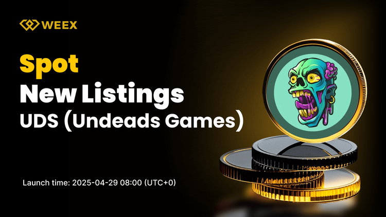 Undeads Games (UDS) Now Live on WEEX Spot with UDS USDT Trading Pair Available