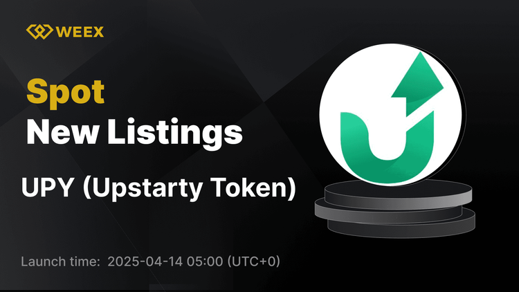 Upstarty Token (UPY) Is Now Live on WEEX Spot