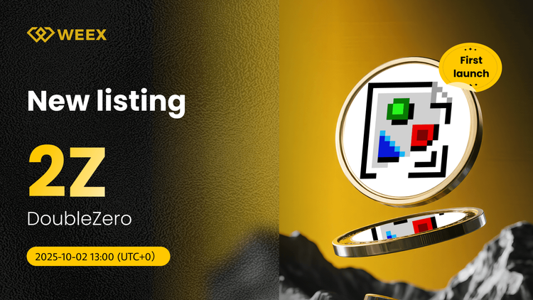 2Z USDT Premier Listeleme: WEEX, DoubleZero (2Z) Coin'i Ekliyor