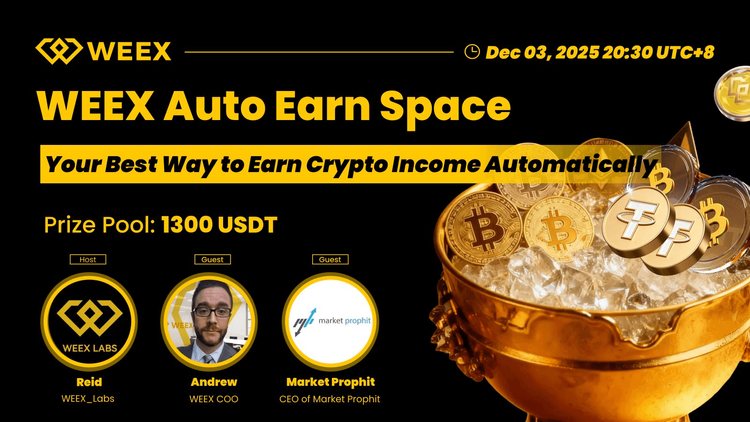 WEEX Auto Earn Space Recap: Como o Auto Earn está transformando a renda passiva e a eficiência de capital