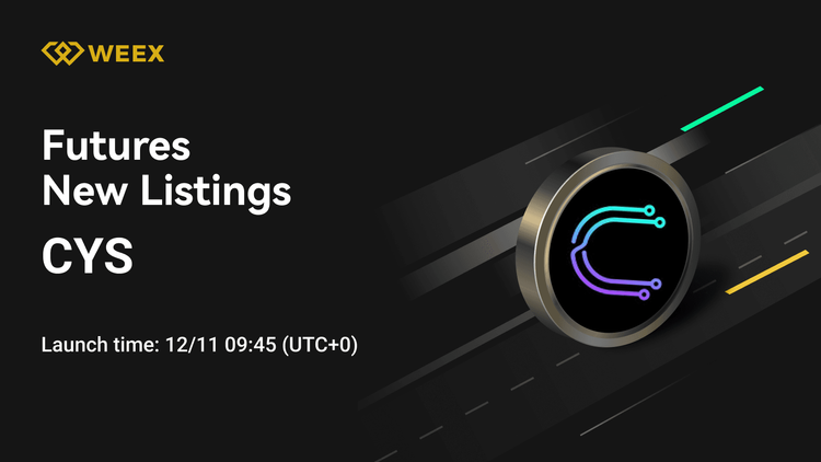 WEEX Futures Launches CYS USDT Perpetual Contract