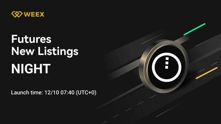 NIGHT USDT Perpetual Contract Now Live on WEEX