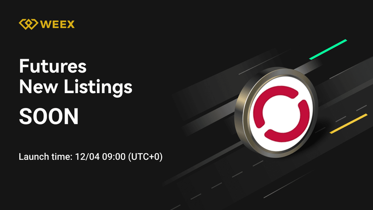 WEEX Futures lança SOON USDT Perpetual Contract